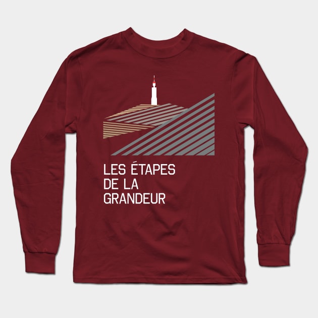 THE STEPS TO GREATNESS Long Sleeve T-Shirt by reigedesign